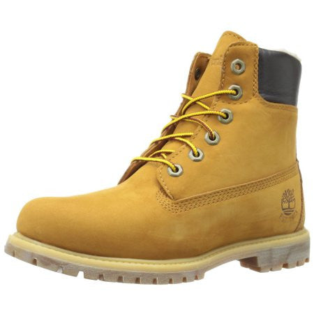 Timberland 6 in Prem Fleece-Lined: Wheat/Nbuck - WOMEN'S – Alpbuddy